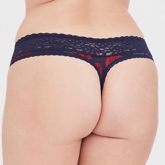 Torrid Women’s Plus Size Thong Panties Set of 2, Size 2X - Picture 4 of 7